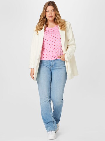 Zizzi Shirt in Roze