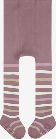 FALKE Tights 'Multi Stripe' in Red: front
