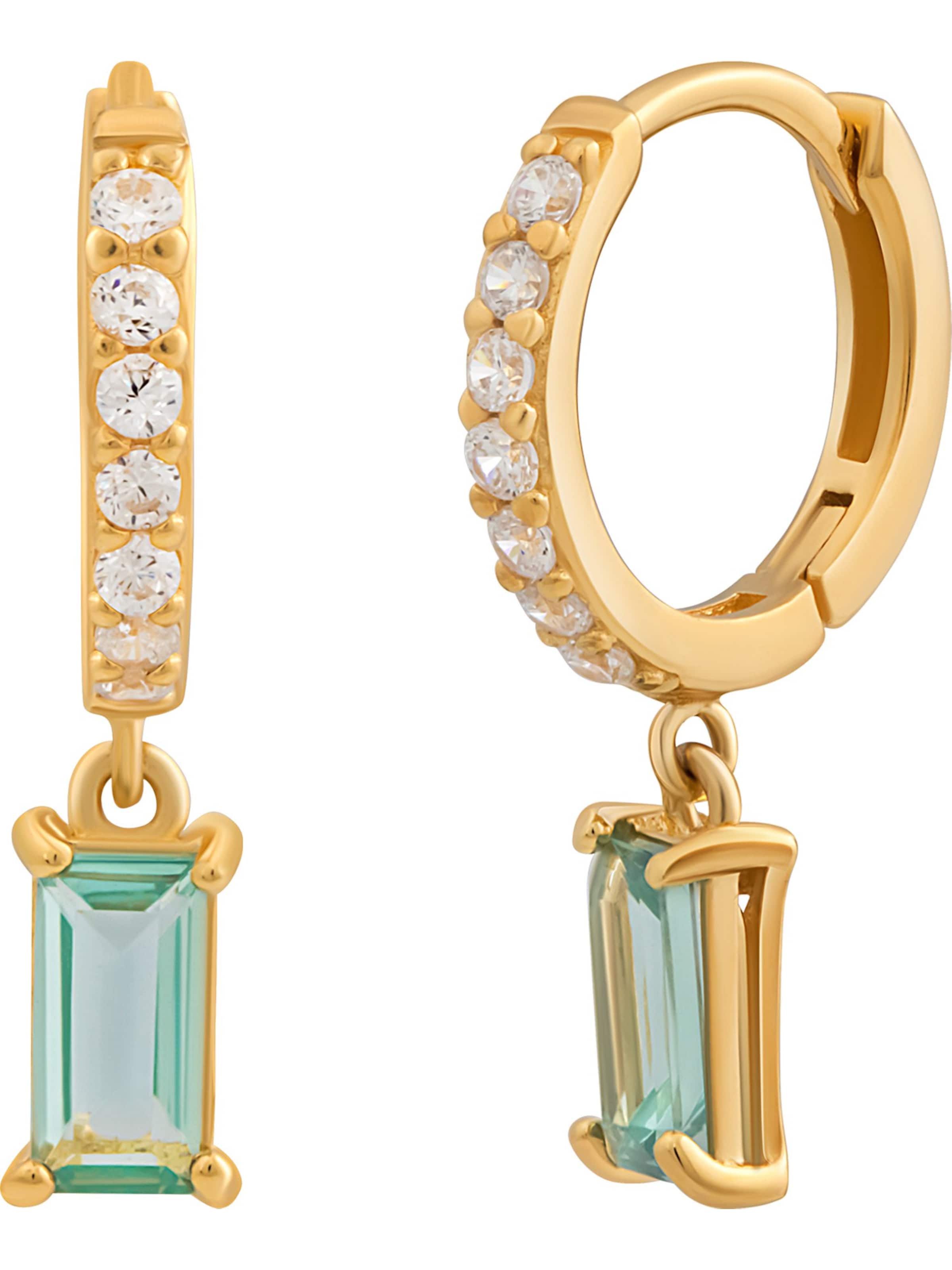 caï Earrings in Gold: front