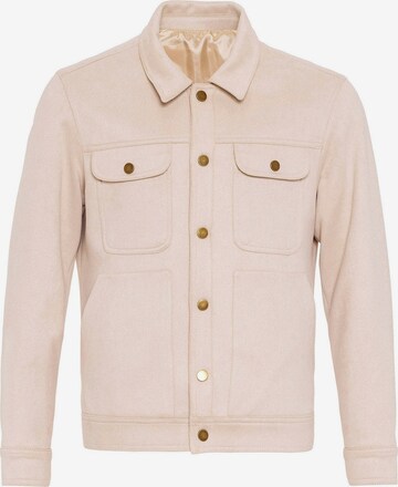 Antioch Between-Season Jacket in Beige: front