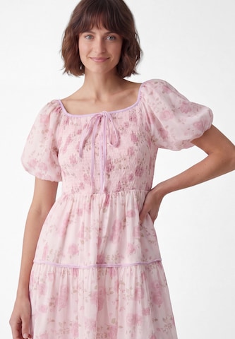 Usha - Vestido em rosa