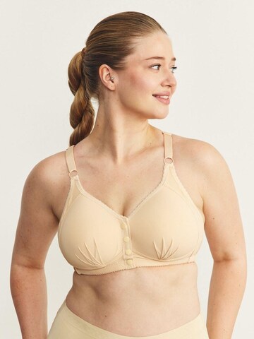 Bustier Soutien-gorge C&City en beige : devant