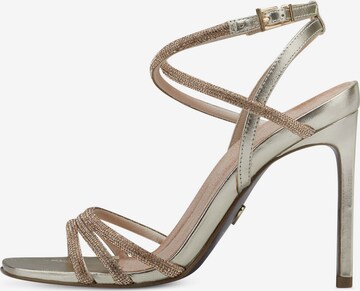 Tamaris Heart & Sole Sandalen met riem in Goud