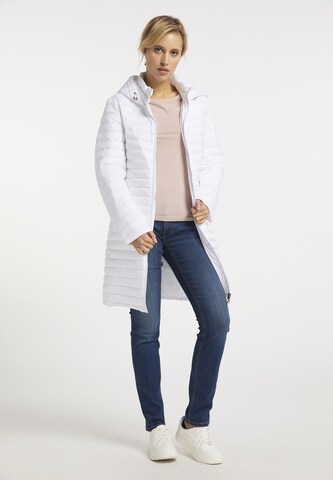 Manteau mi-saison Usha en blanc