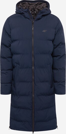 4F Mantel in navy / dunkelgrau, Produktansicht