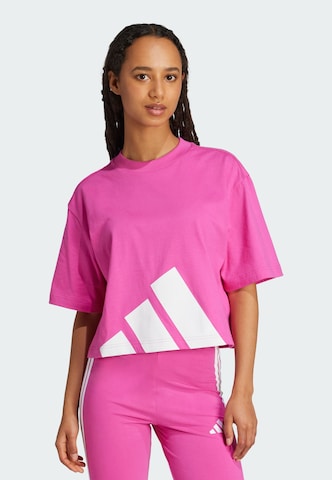 ADIDAS SPORTSWEAR Performance shirt 'Essentials' in Pink: front