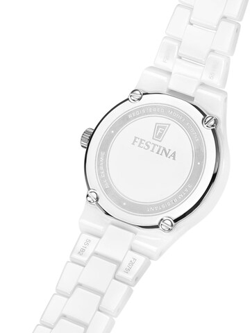 FESTINA Analog Watch 'Watch Ceramic' in White