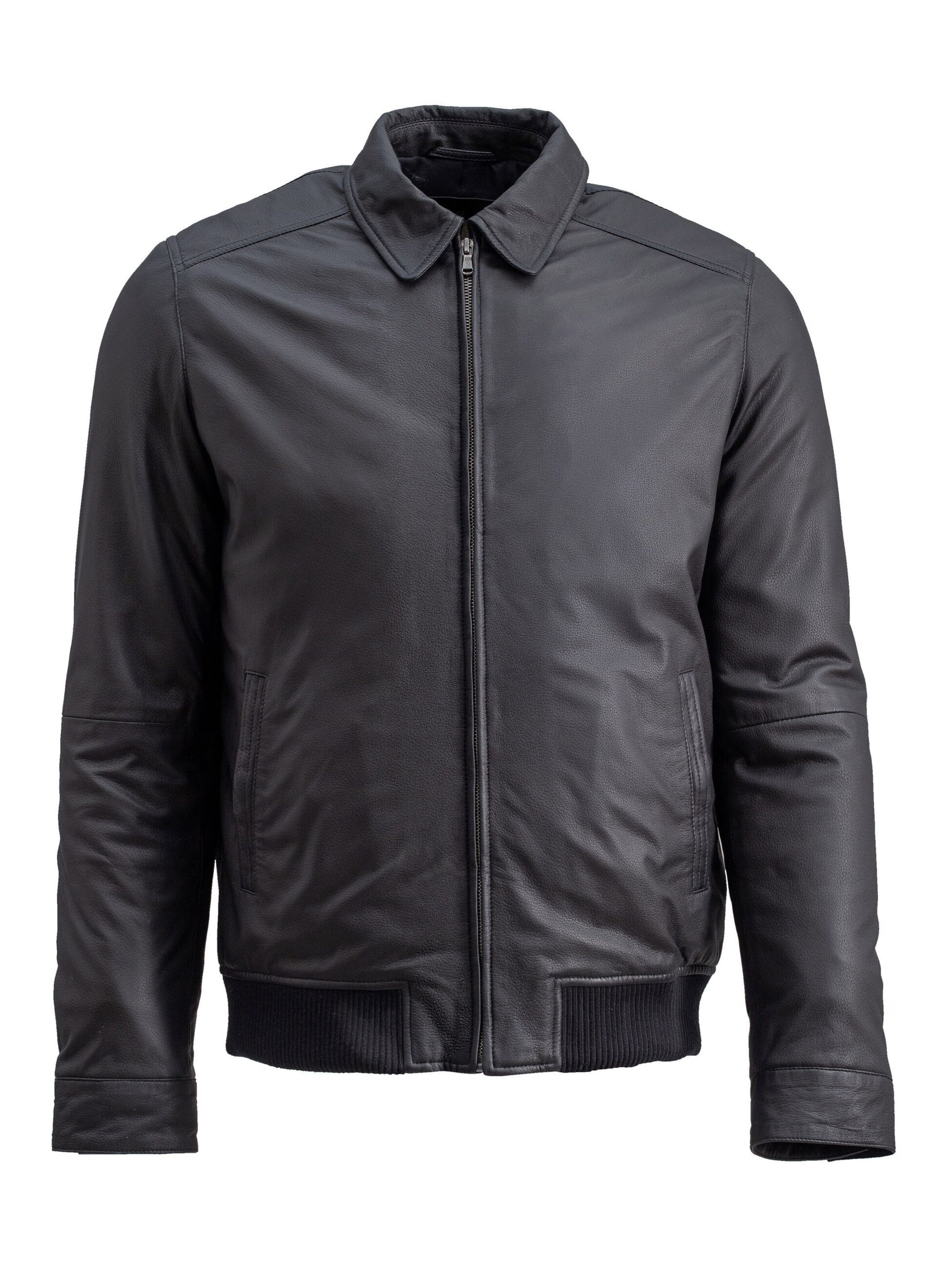 Veste mi-saison 'NEBenelli' 18N62 en noir : devant