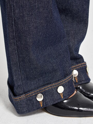 IT'S BASIC Loose fit Jeans 'Loose Mid Rise Jeans' in Blue