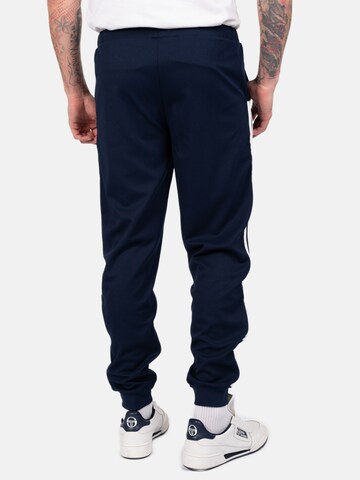 Sergio Tacchini Tapered Sporthose 'New Damarindo' in Blau