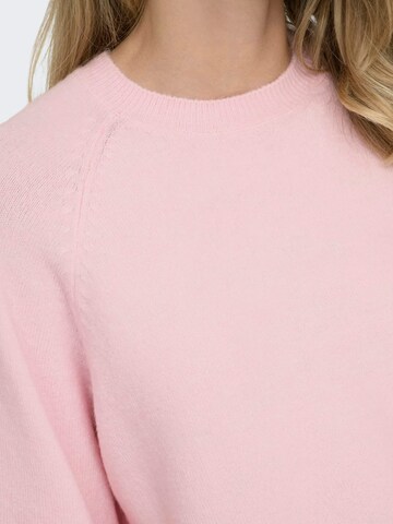 ONLY Sweater 'simoni' in Pink