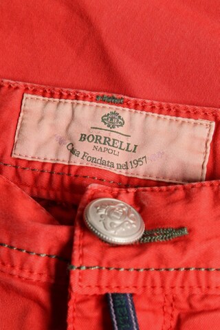 LUIGI BORRELLI NAPOLI Chino-Hose 31 in Rot