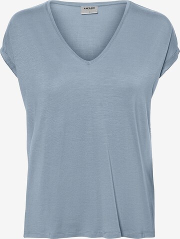 VERO MODA Shirt 'Ava' in Blue: front