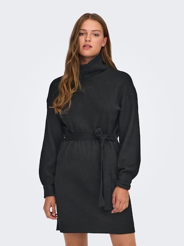 JDY - Vestido de punto 'Rue' en negro: frente