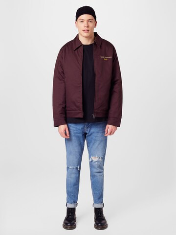 King Kerosin Jacke in Braun