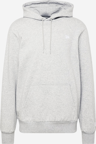 NEW ERA Sweatshirt 'ESSENTLS' in Grey: front