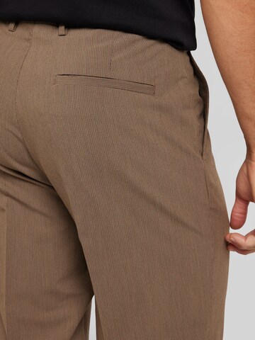regular Pantaloni con piega frontale di JACK & JONES in marrone