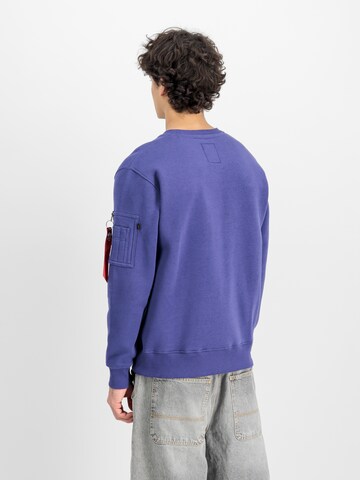 Sweat-shirt ALPHA INDUSTRIES en violet
