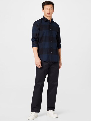 SELECTED HOMME Loosefit Hose 'Salford' in Schwarz