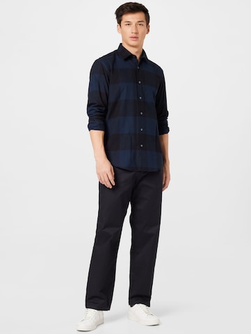 SELECTED HOMME Loose fit Chino Pants 'Salford' in Black