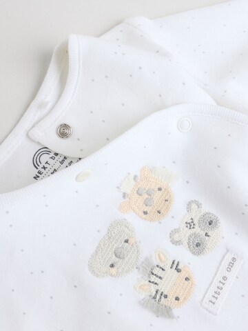 Next - Pijama entero/body en blanco