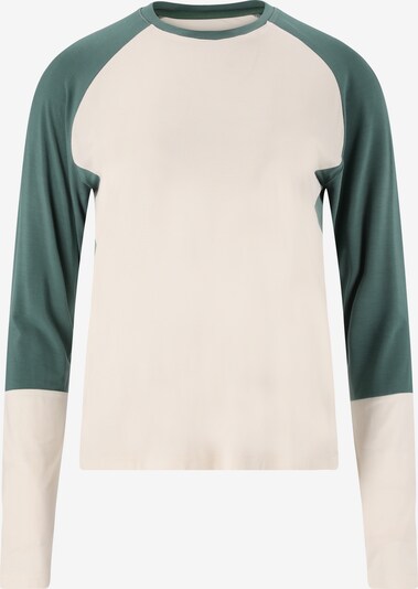 ENDURANCE Functioneel shirt 'Abbye' in de kleur Lichtbeige / Groen, Productweergave