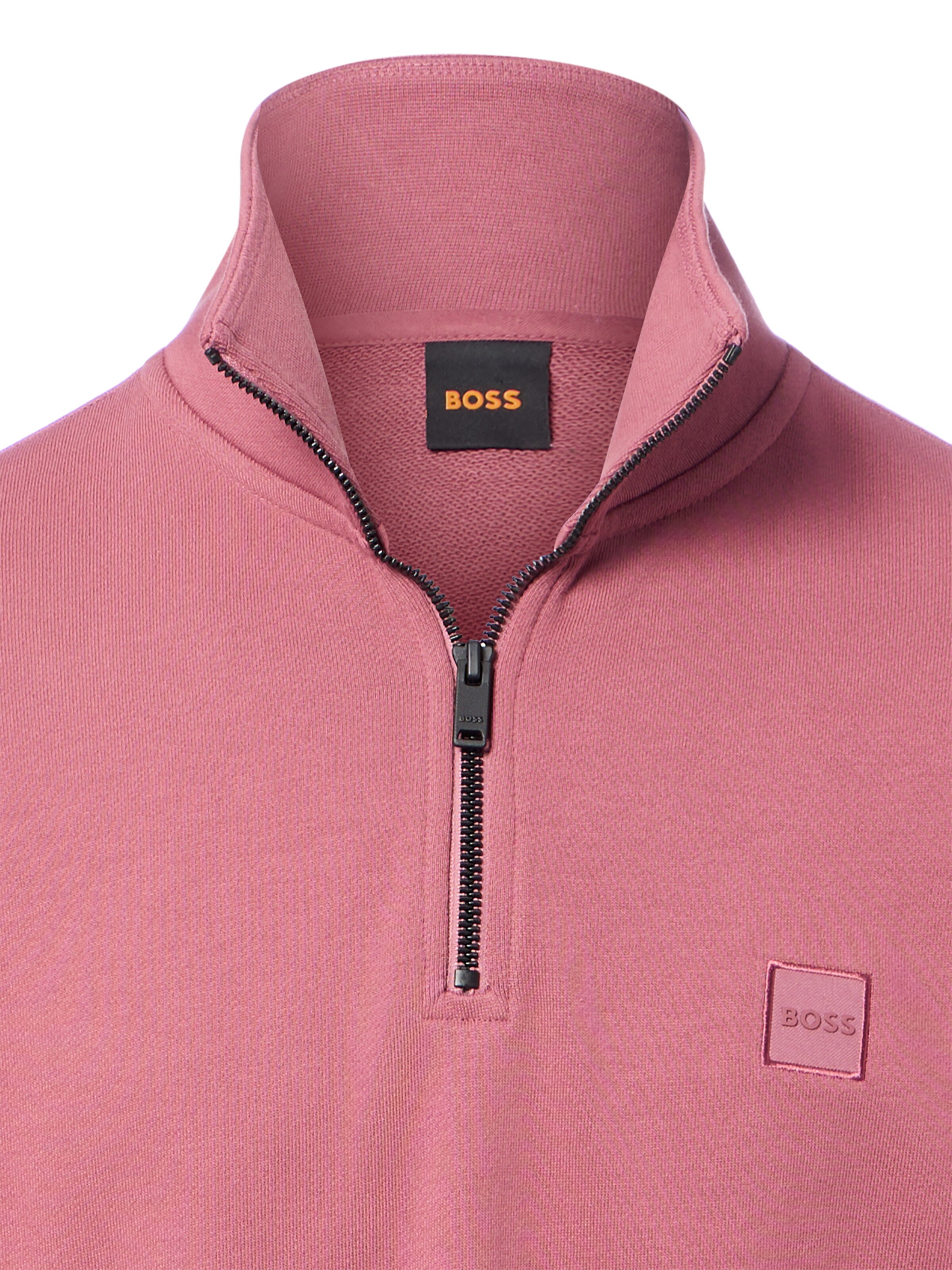 BOSS Sweatshirt 'Zetrust' in Red