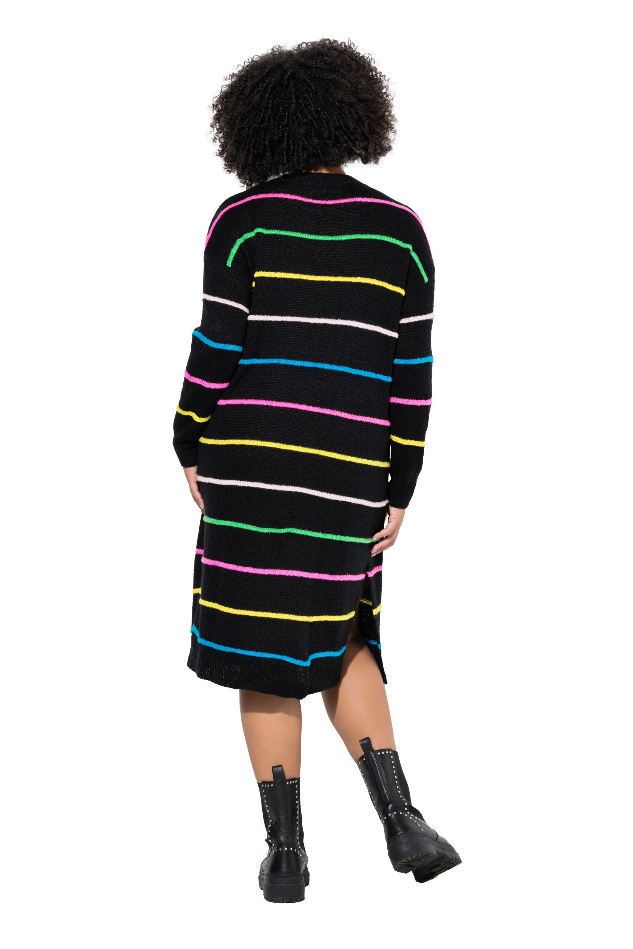 Angel of Style Knit dress in Black