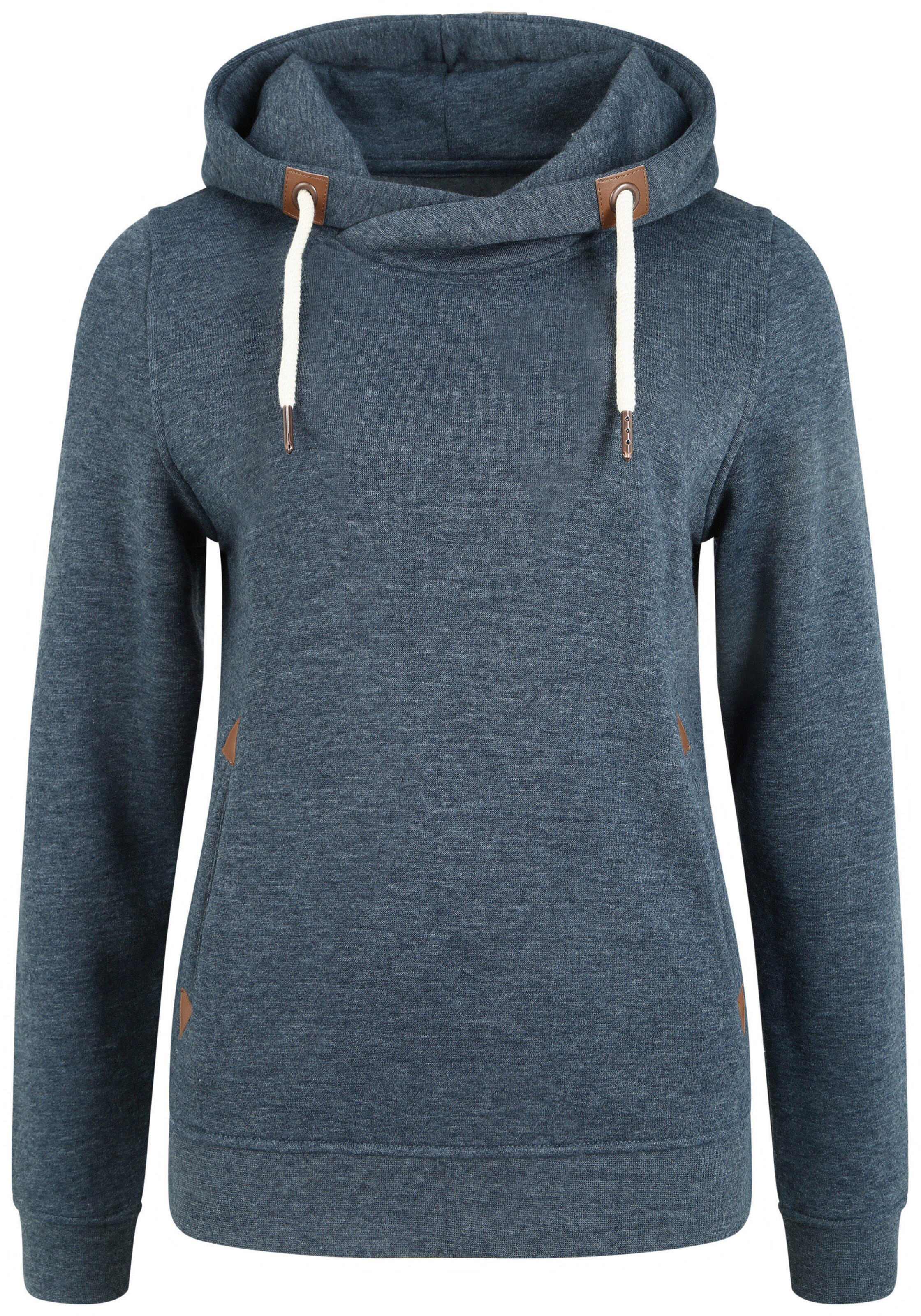 Oxmo - Sweatshirt 'Vicky Hood' em azul: frente