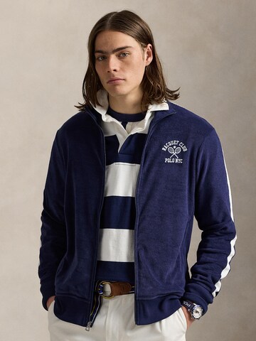 Polo Ralph Lauren Кофта на молнии в Синий: спереди