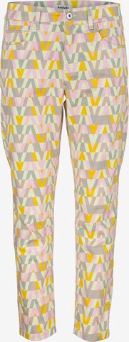 Angels Skinny Pants 'Ornella' in Yellow: front