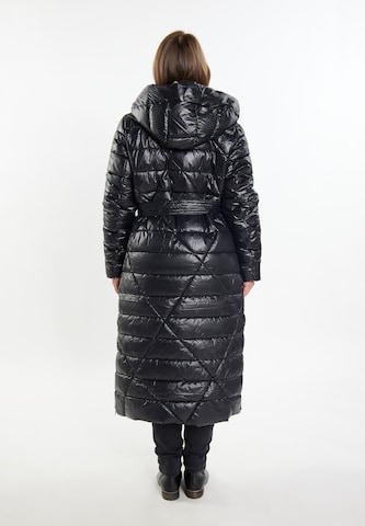Usha Winter coat 'lurea' in Black