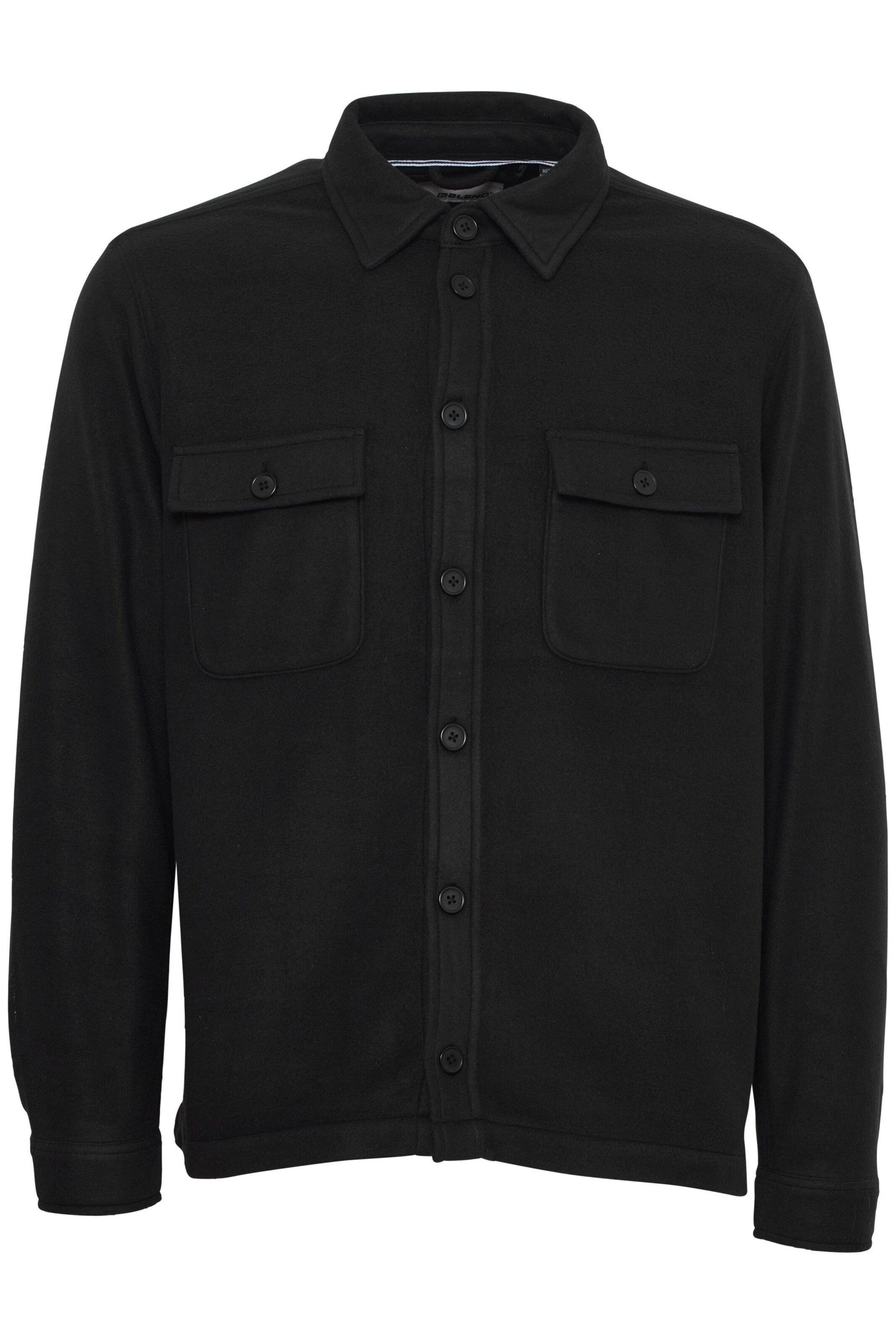 BLEND Übergangsjacke in Schwarz: Vorderseite