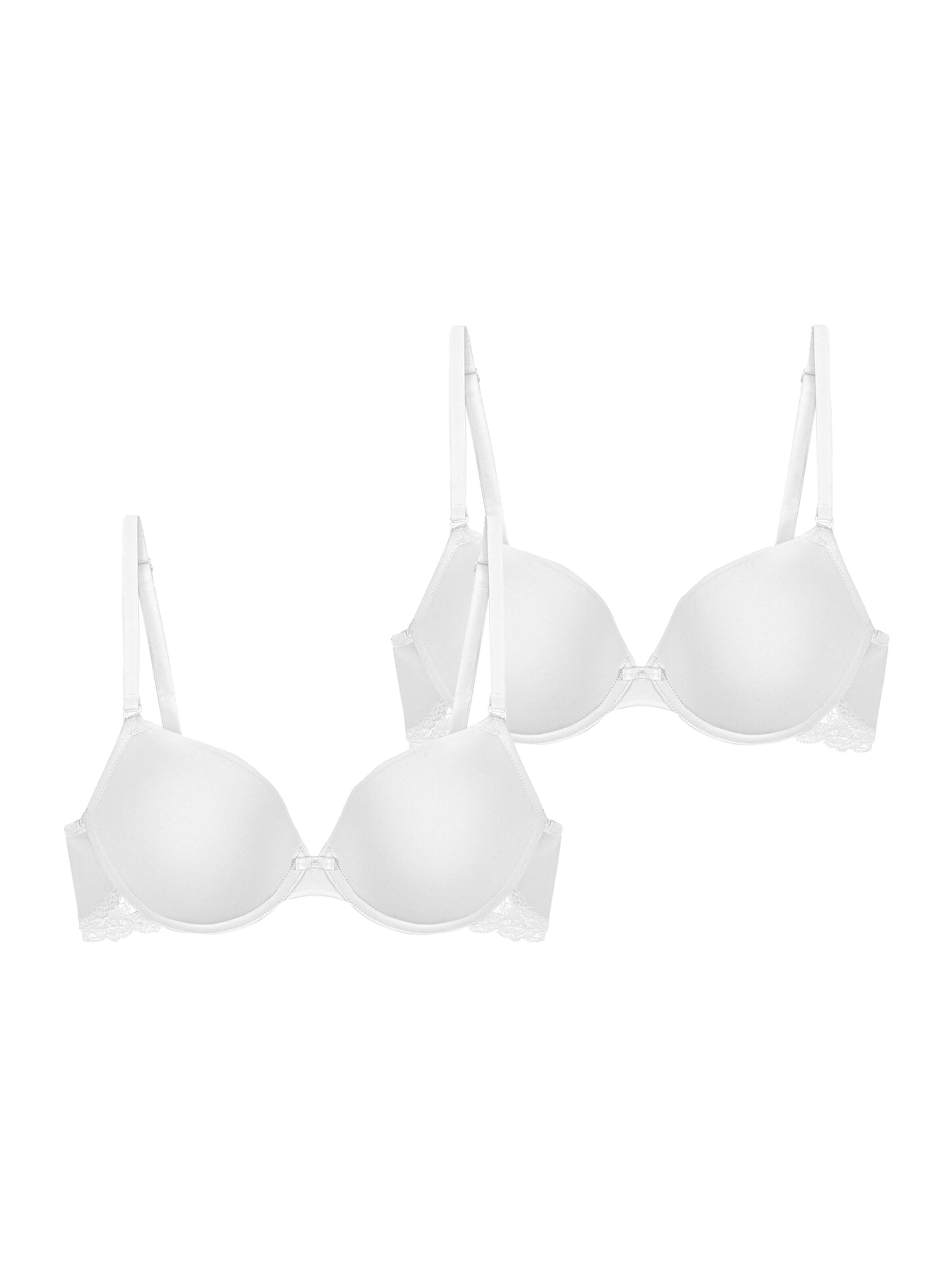 TRIUMPH Bra ' Lovely Micro ' in White: front