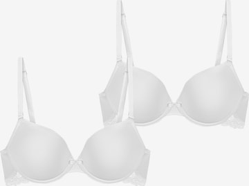 Push-up Soutien-gorge ' Lovely Micro ' TRIUMPH en blanc : devant
