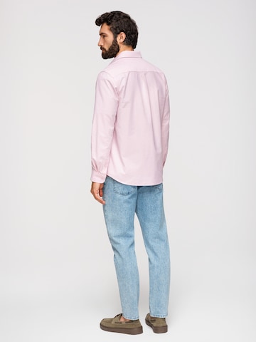Ombre Regular fit Business shirt in Pink