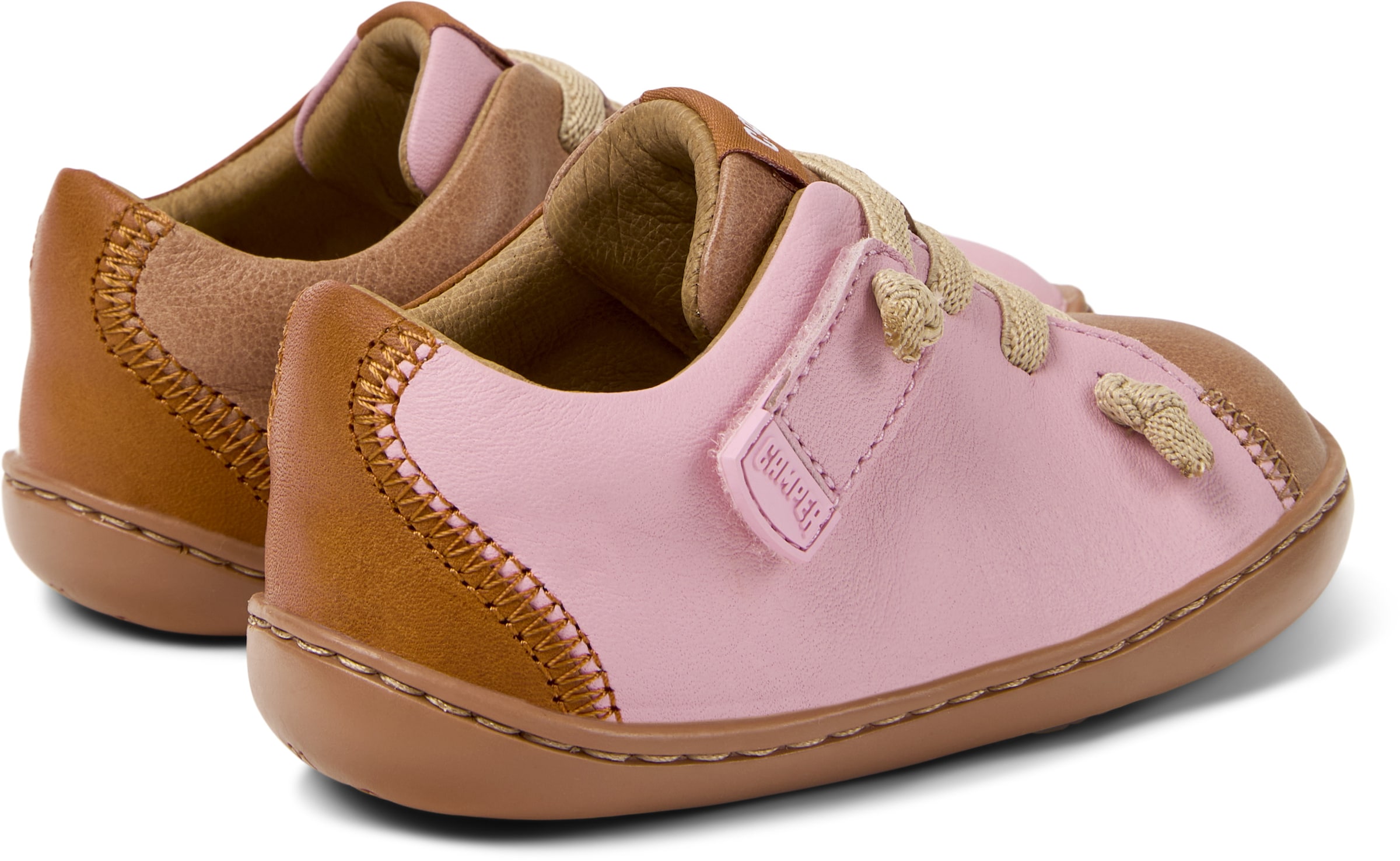 CAMPER First-Step Shoes 'Peu Cami' in Brown