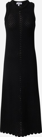 EDITED Knit dress 'Leila' in Black: front