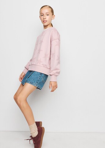 MANGO KIDS Sweatshirt 'ETOILE' in Pink