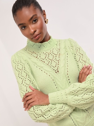 Lipsy Svetr – zelená: přední strana