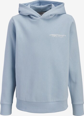 JJ Rebel - Sudadera 'JREBZACK' en azul: frente