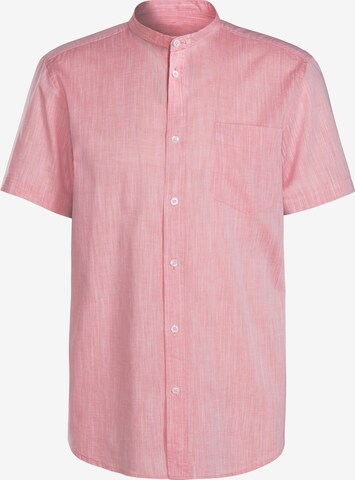 H.I.S Button Up Shirt in Pink: front