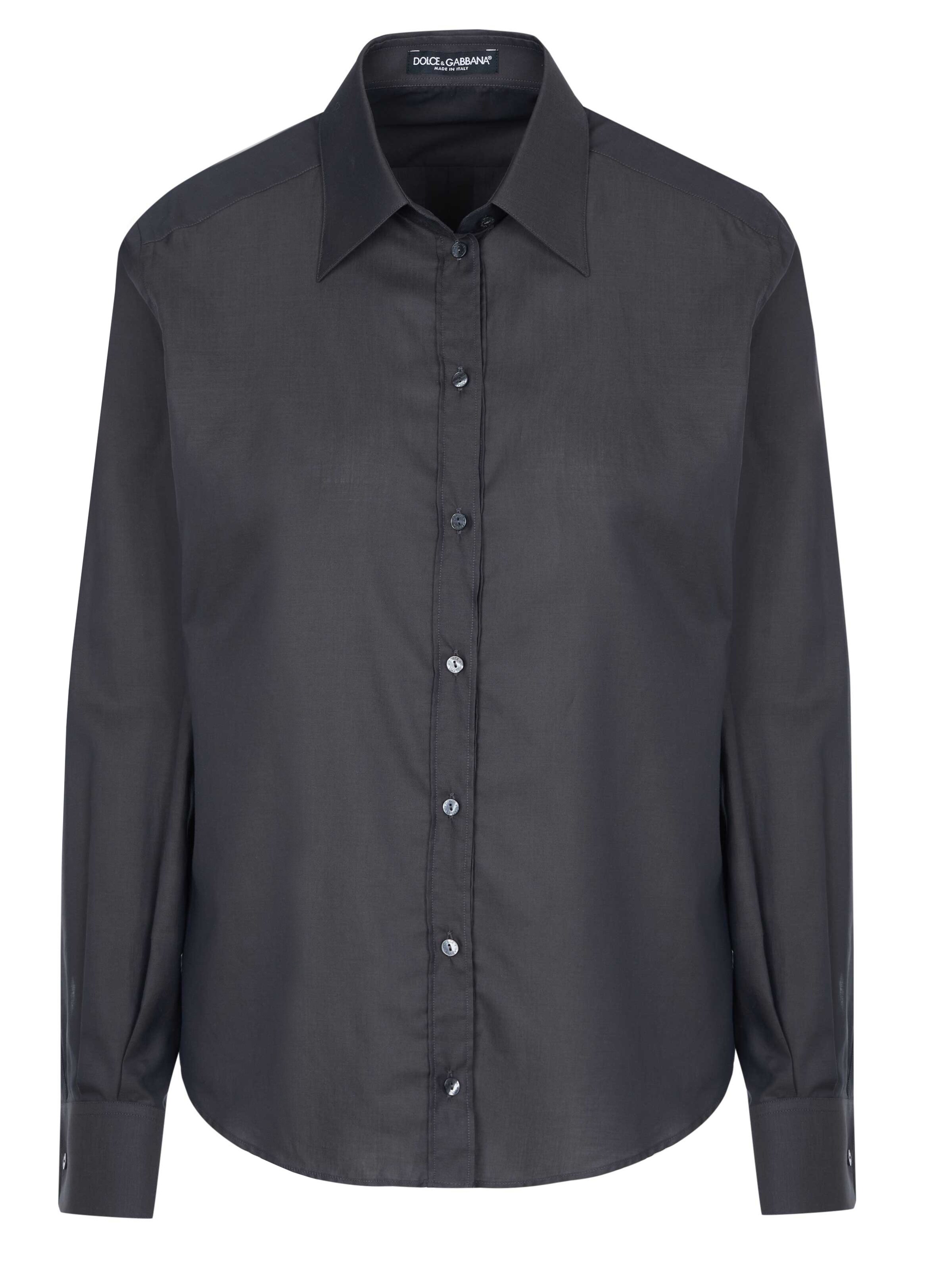 DOLCE & GABBANA Bluse in XS in anthrazit, Produktansicht