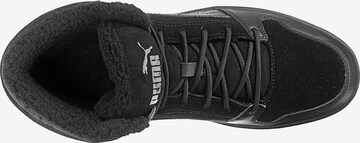 PUMA Sneakers hoog 'Rebound' in Zwart