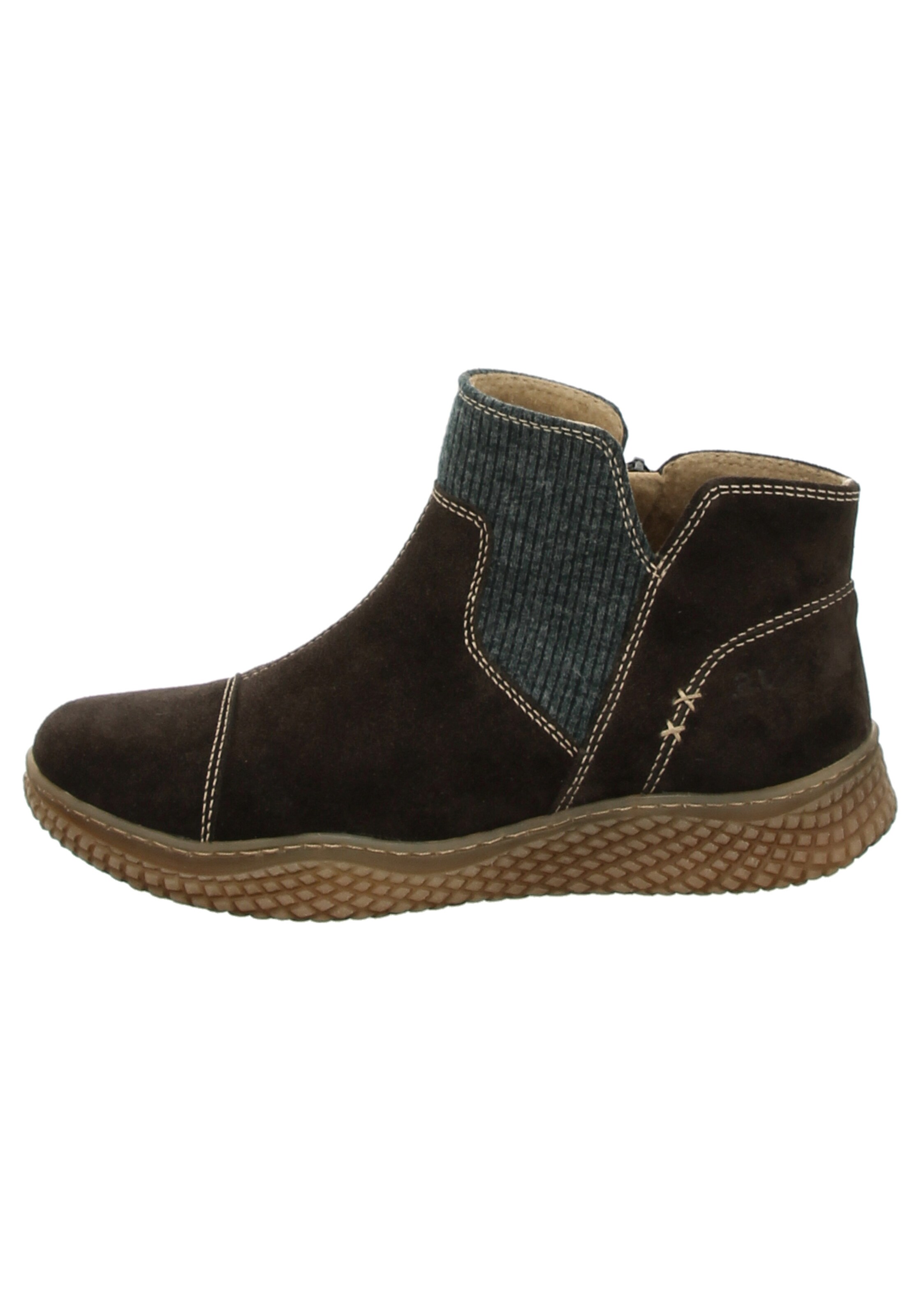 JOSEF SEIBEL Booties 'Amelie 08' in Brown: front