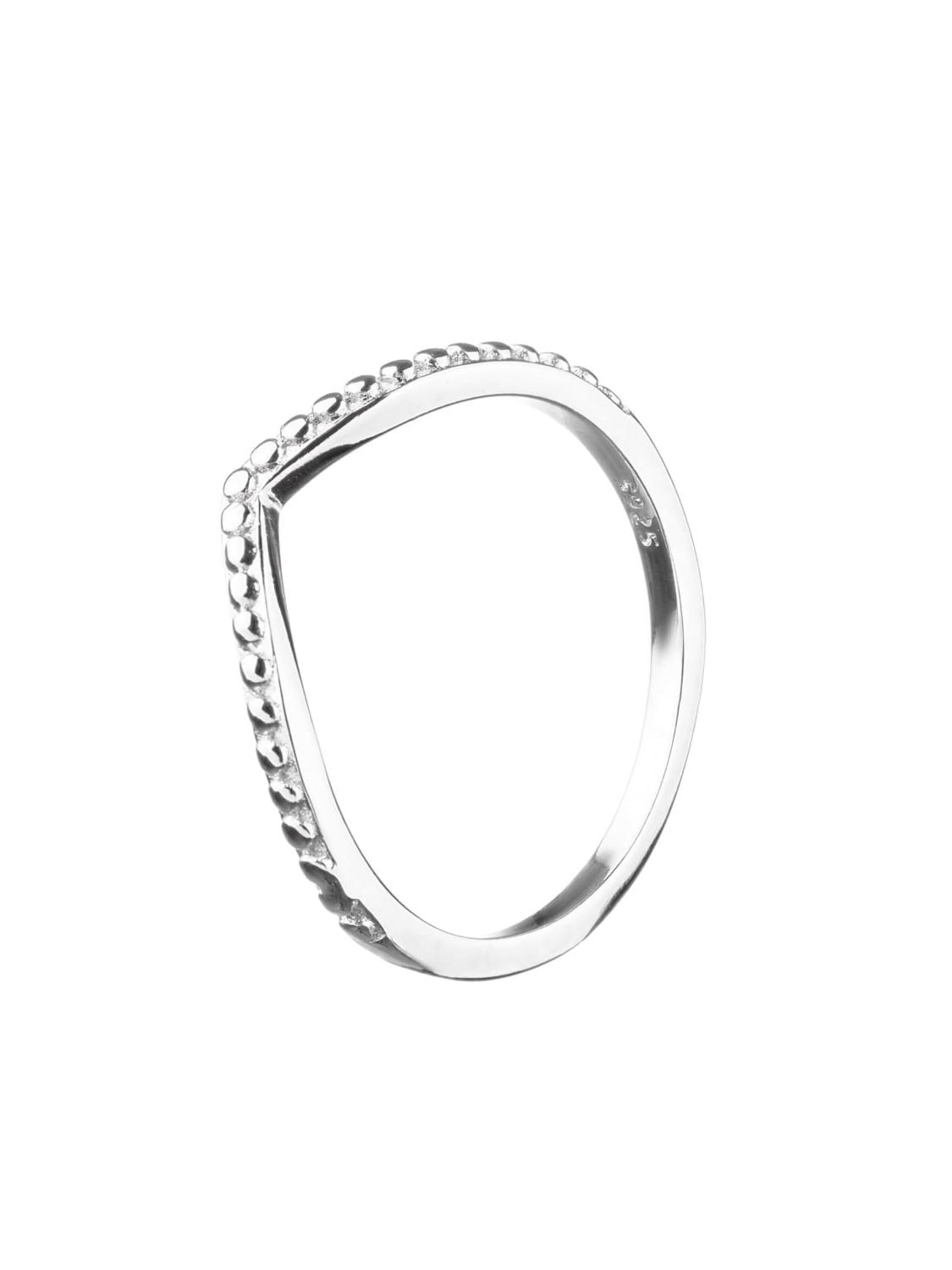 THE GEM STORIES JEWELRY - Anillo 'V Rings Triple Set' en plata