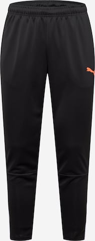 PUMA Workout Pants in Black: front