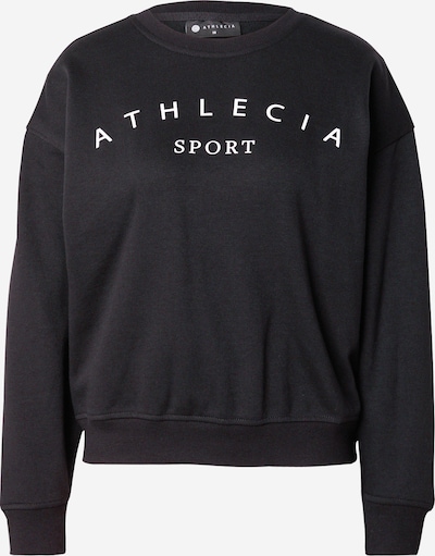 Athlecia Athletic Sweatshirt 'Asport' in Black / White, Item view