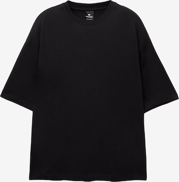 Pull&Bear T-Shirt in Schwarz: Vorderseite