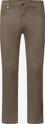 Karl Lagerfeld Regular Jeans in Braun: Vorderseite